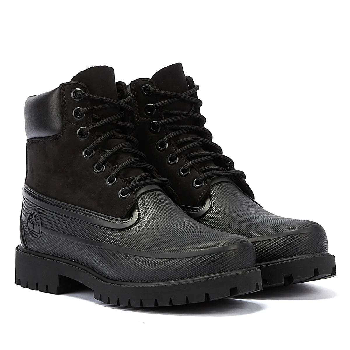 Timberland 6 Inch Rubber Men’s Black Boots