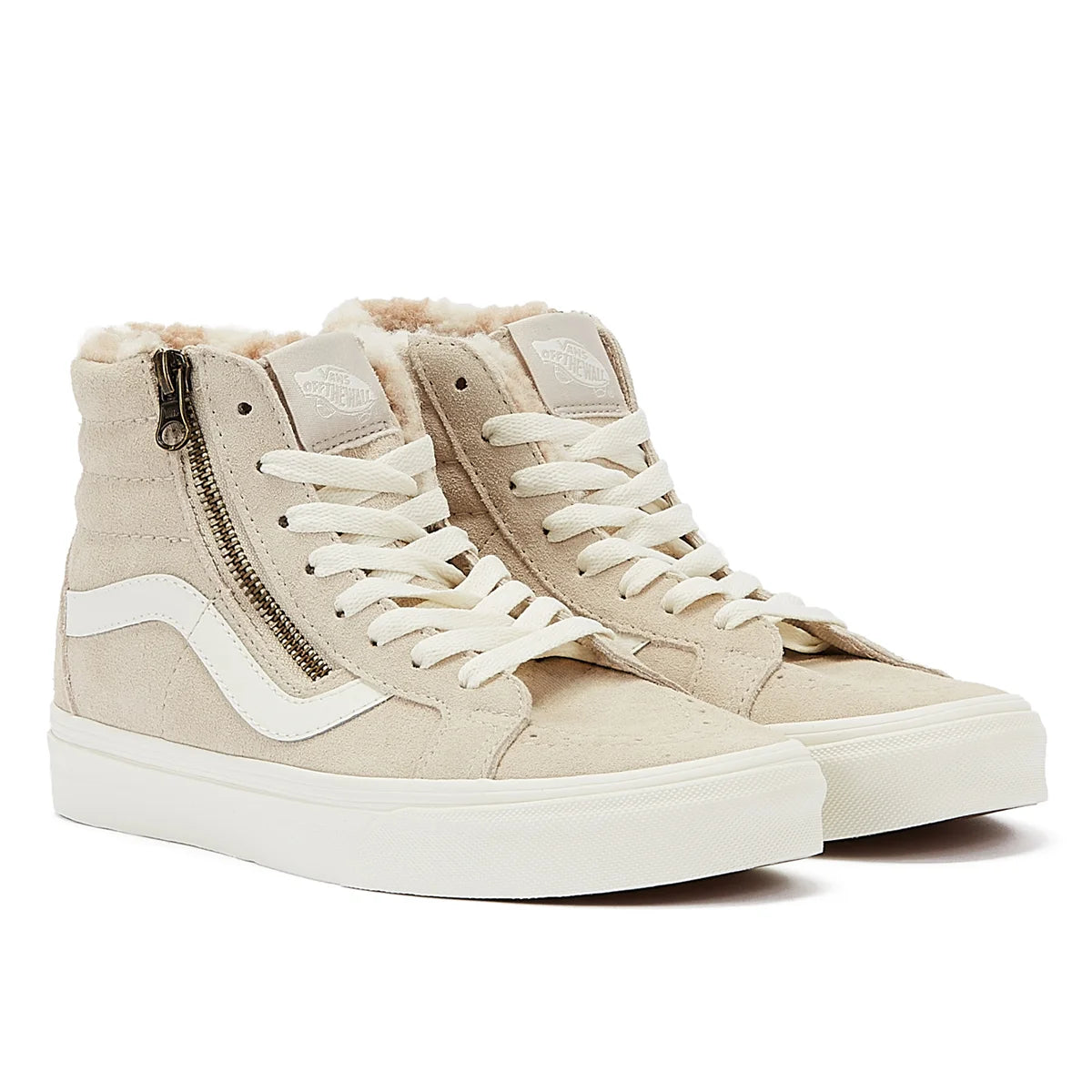 Vans Sk8-Hi Side Zip Oak Women’s Grey Trainers