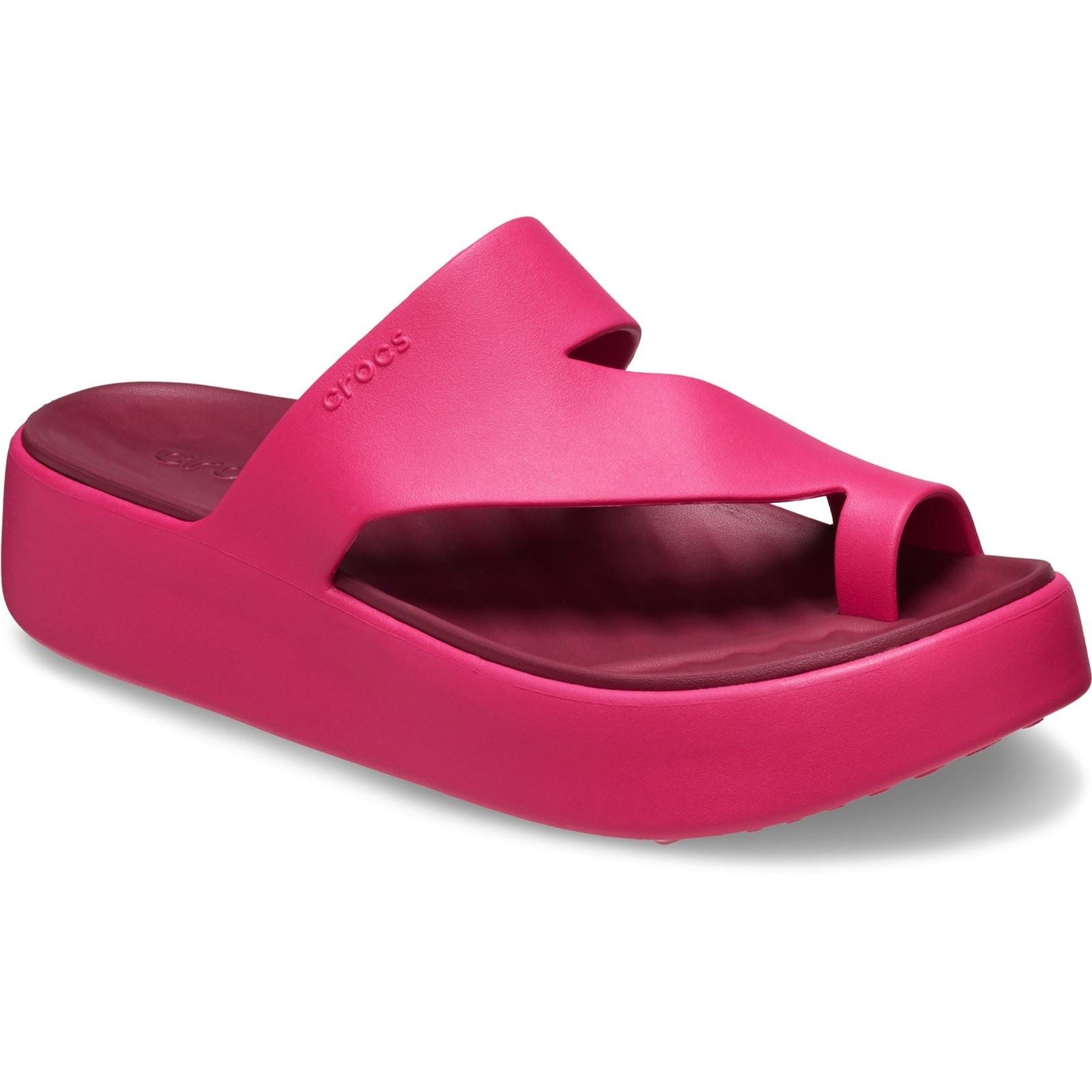 Product Image for Crocs Getaway Platform Thermoplastic Women's Dragon Fruit Sandals