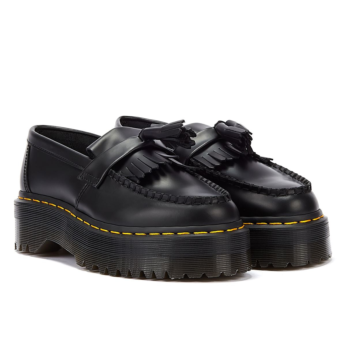 Dr. Martens Adrian Quad Smooth Women’s Black Loafers