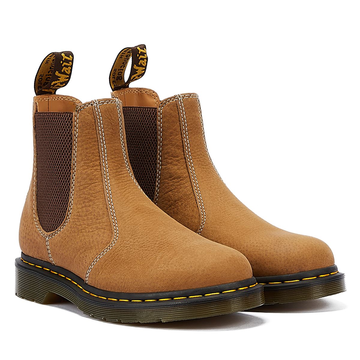 Dr. Martens 2976 Nubuck Suede Savannah Tan Boots