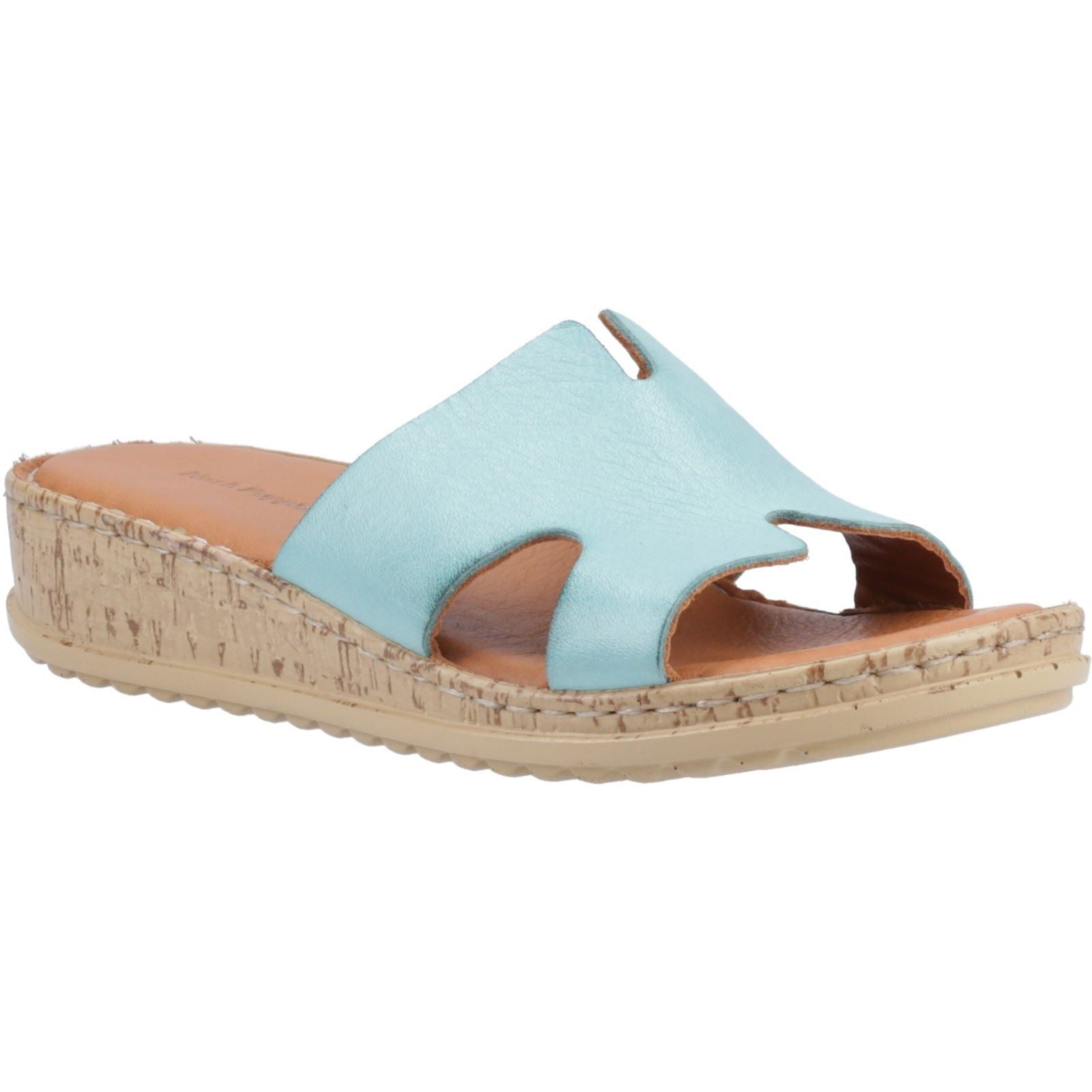 Product Image for Hush Puppies Eloise Leather Women's Aqua Sandals