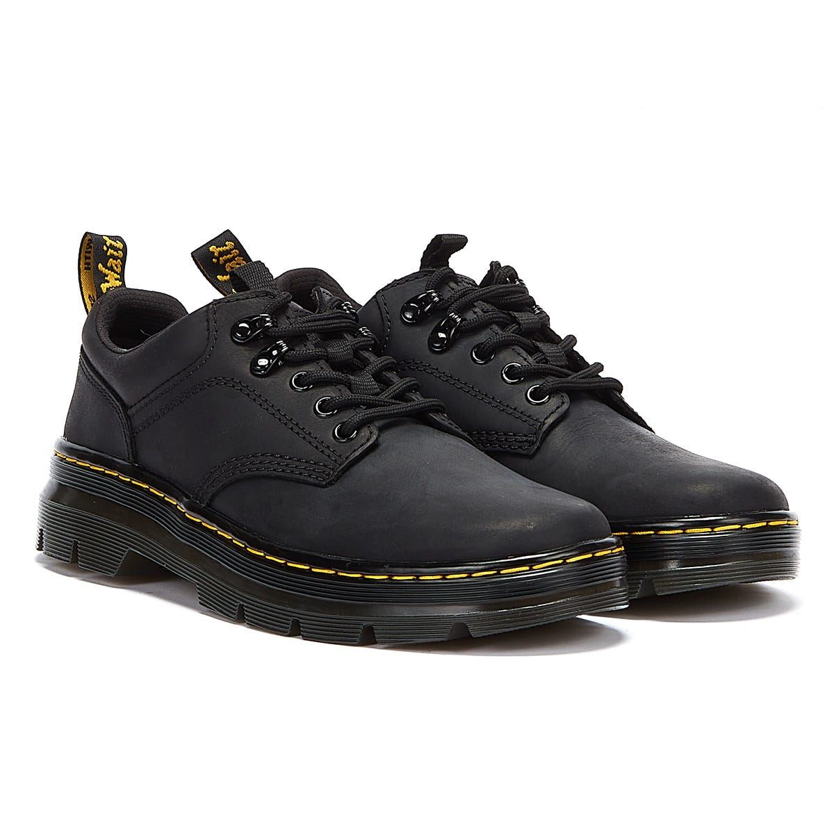 Dr. Martens Reeder Wyoming Black Lace-Up Shoes