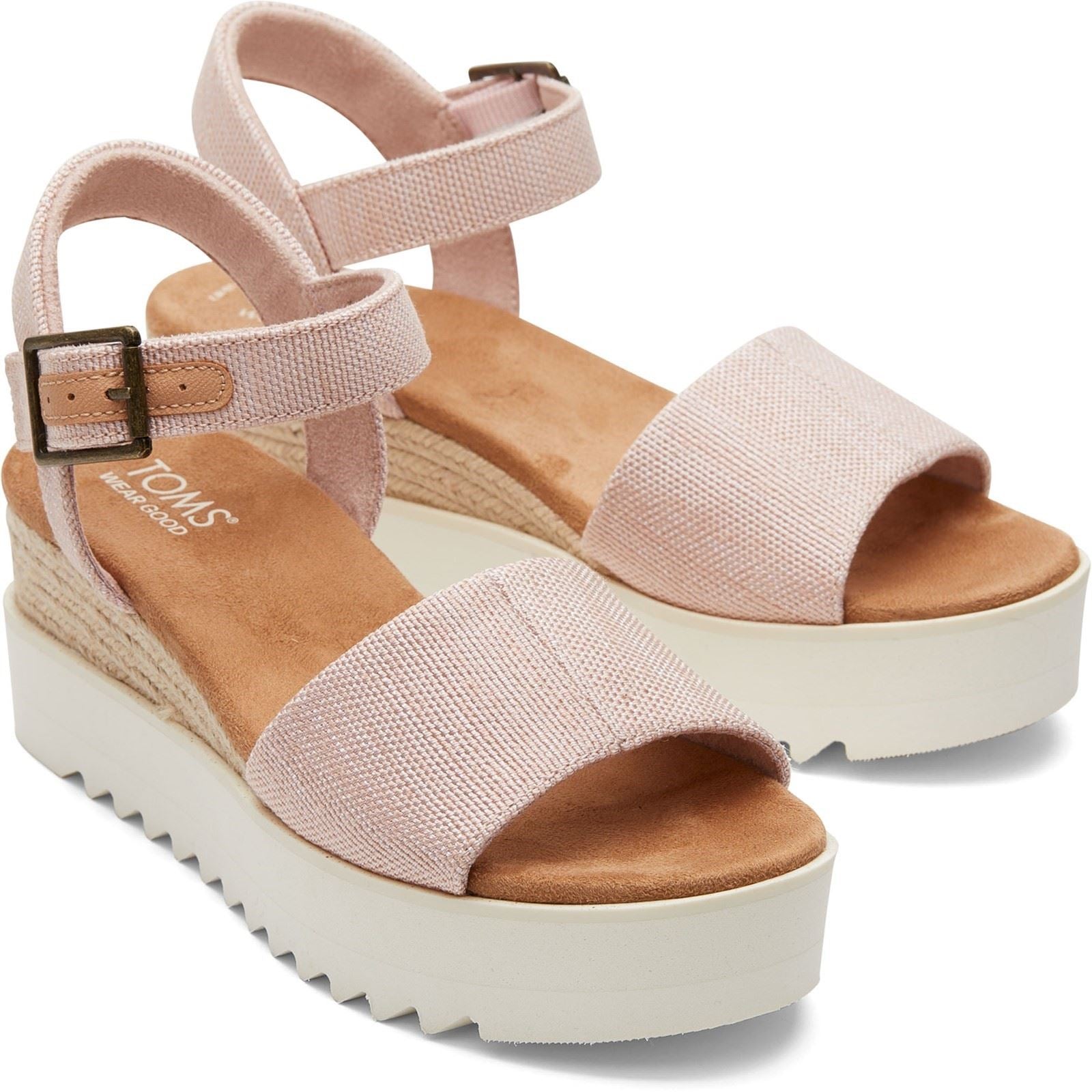 Product Image for Toms Diana Nylon Women's Ballet Pink Wedges