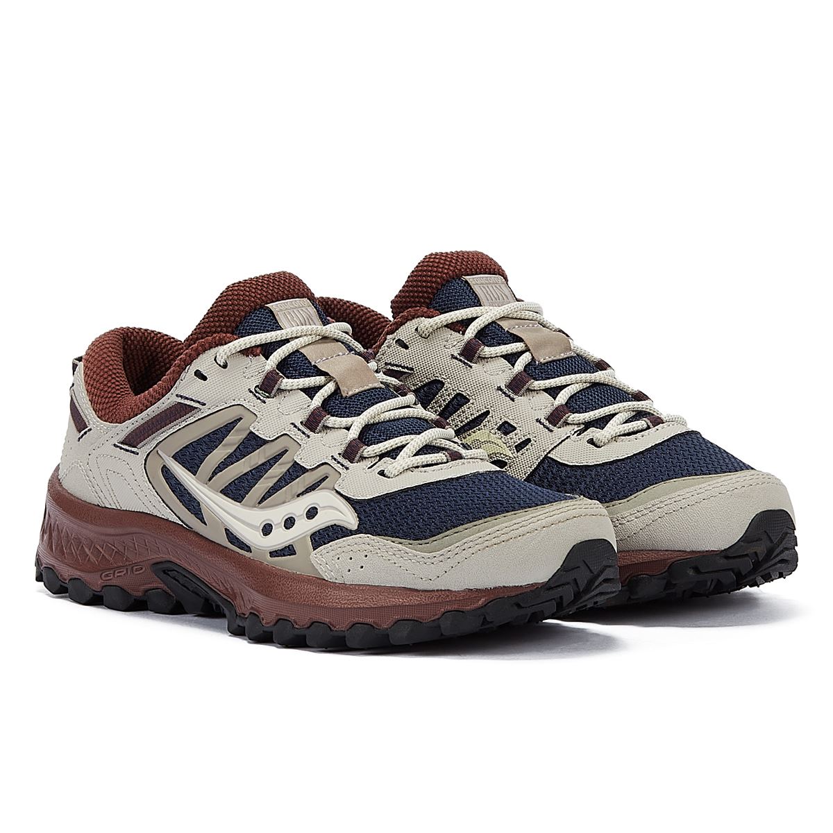 Saucony Grid Peak Navy/Dove Trainers