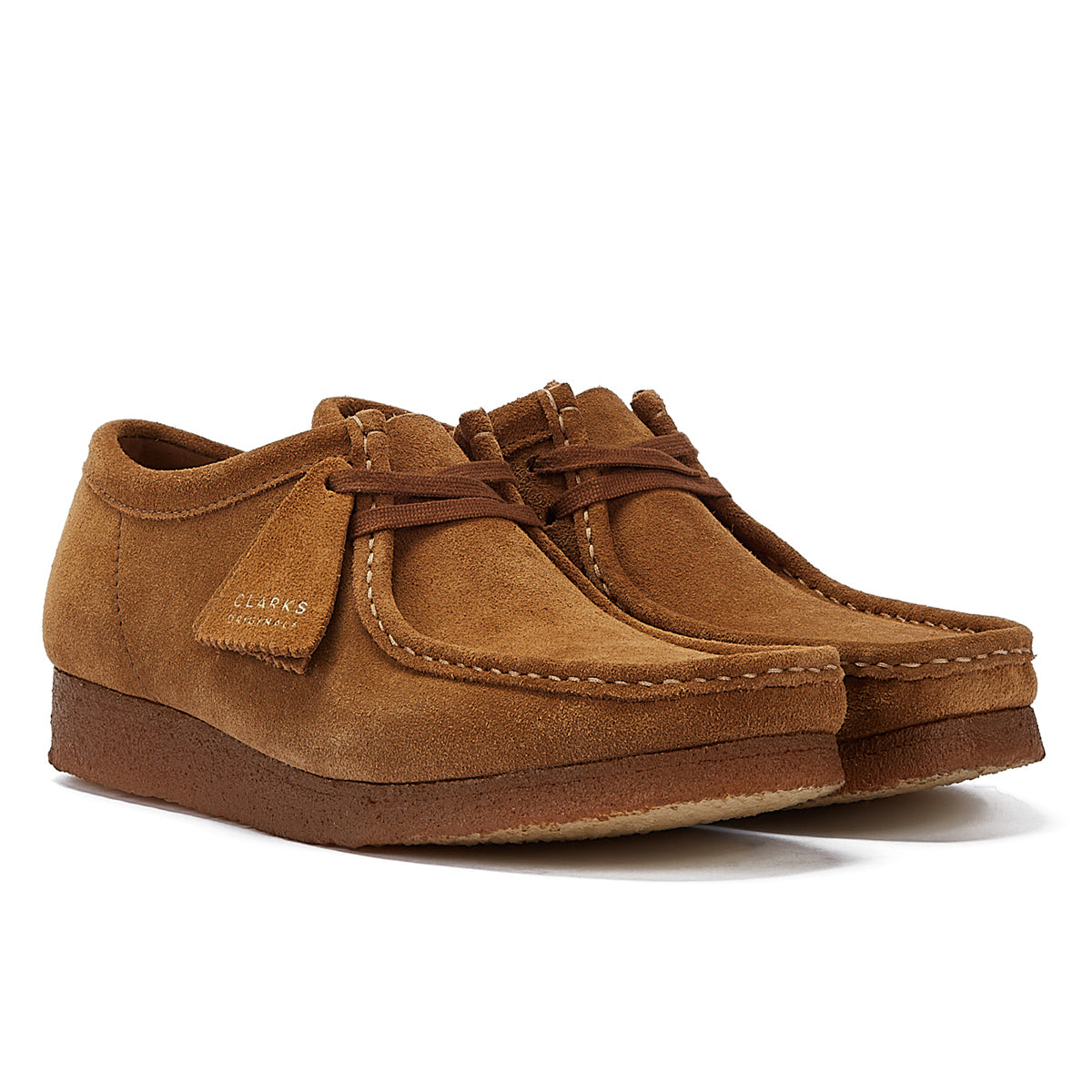 Clarks Originals Wallabee Mens Cola Shoes