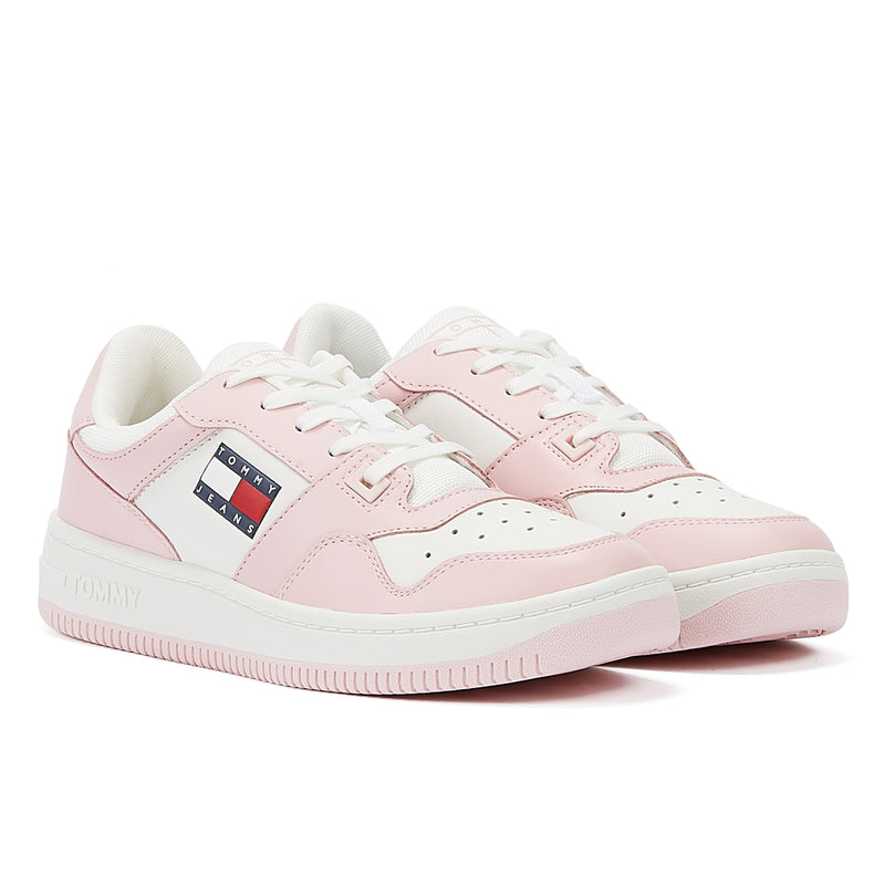 Zapatillas Tommy Jeans Retro Basket Mujer Rosa – TOWER
