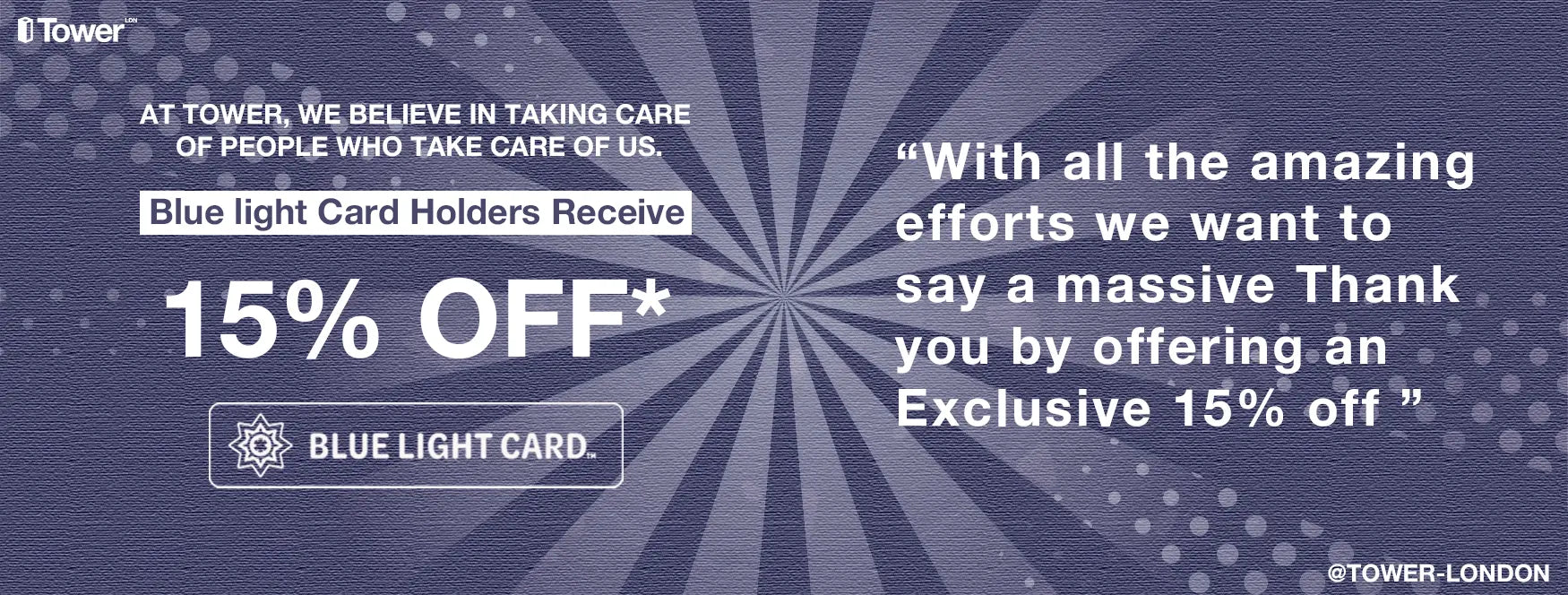 Blue light 2024 card dr martens