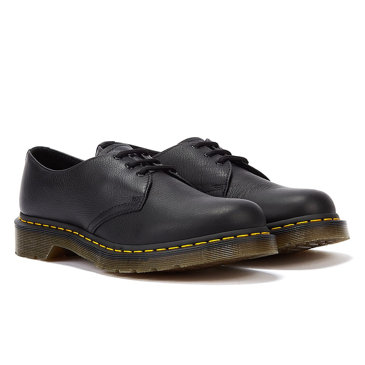 Dr. Martens 1461Z Virginia Leather Black Lace-Up Shoes