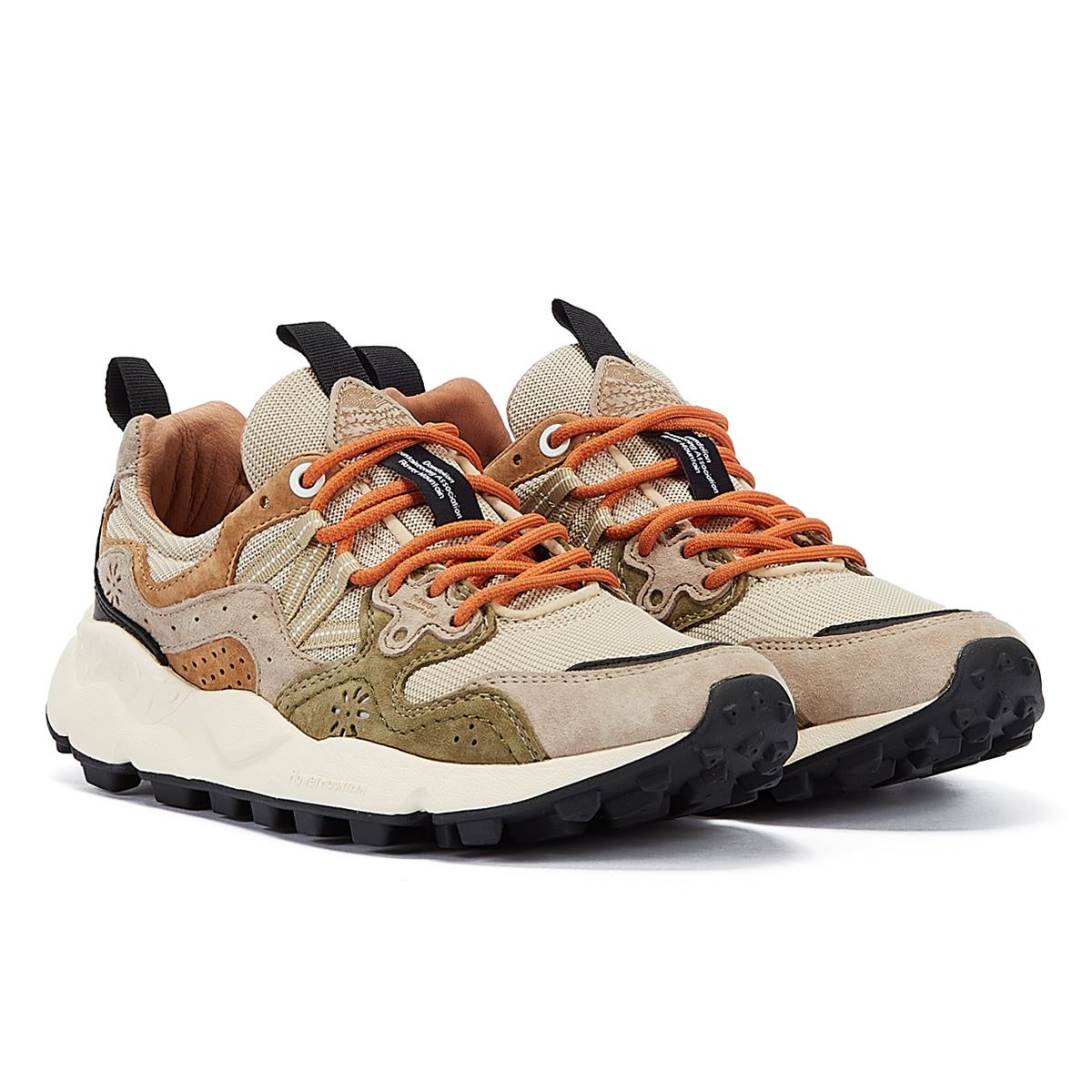 Flower Mountain Yamano 3 Grey/Orange Trainers