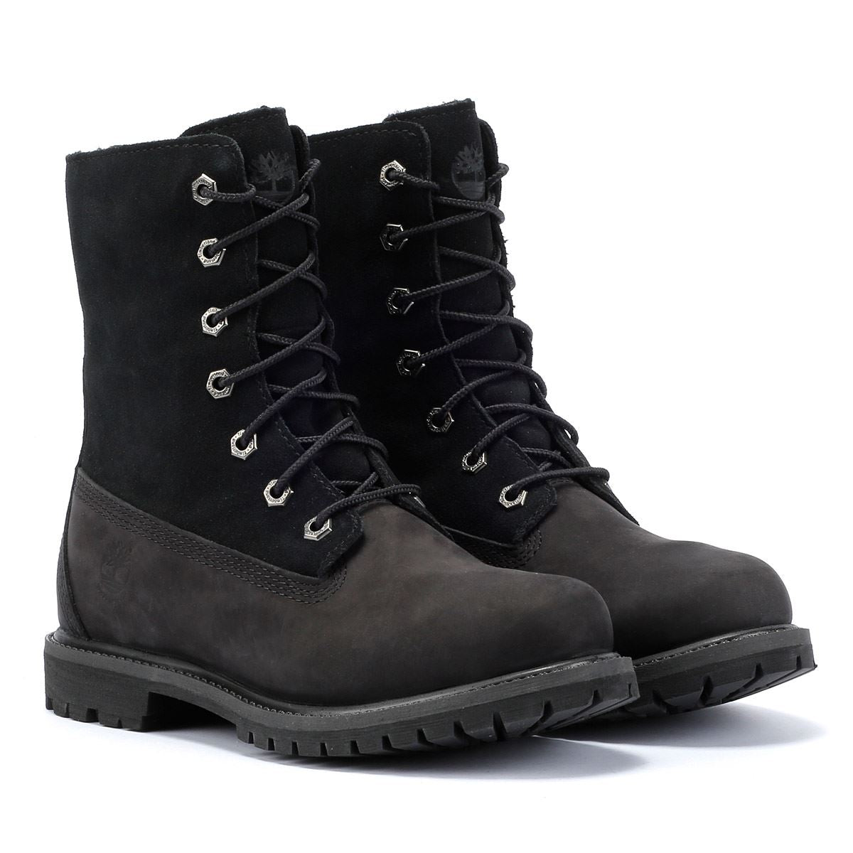 Product Image for Timberland Warm Lined Waterproof Leather Women's Black Boots