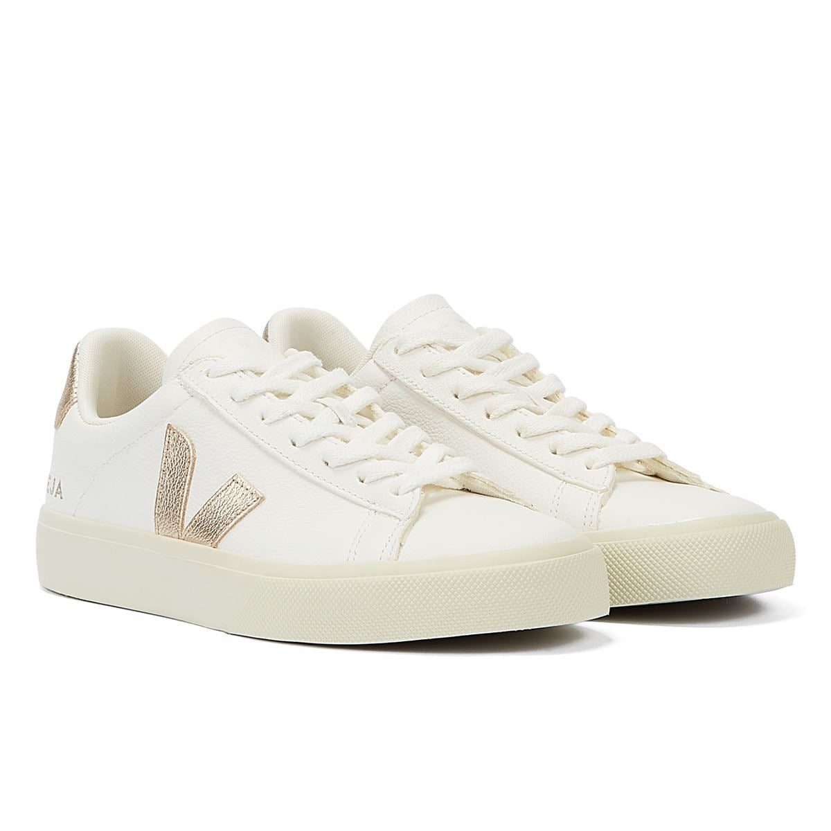 Veja Campo Women’s White/Platine Trainers