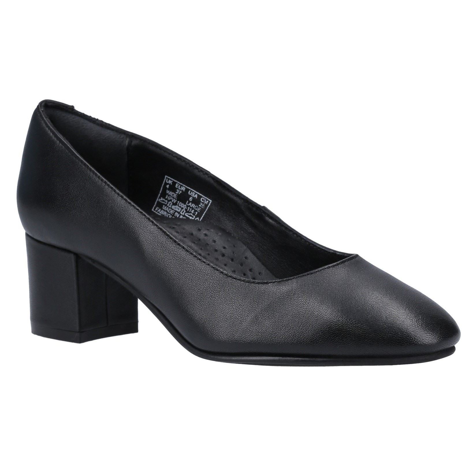 Product Image for Hush Puppies Anna Leather Women's Black Heels