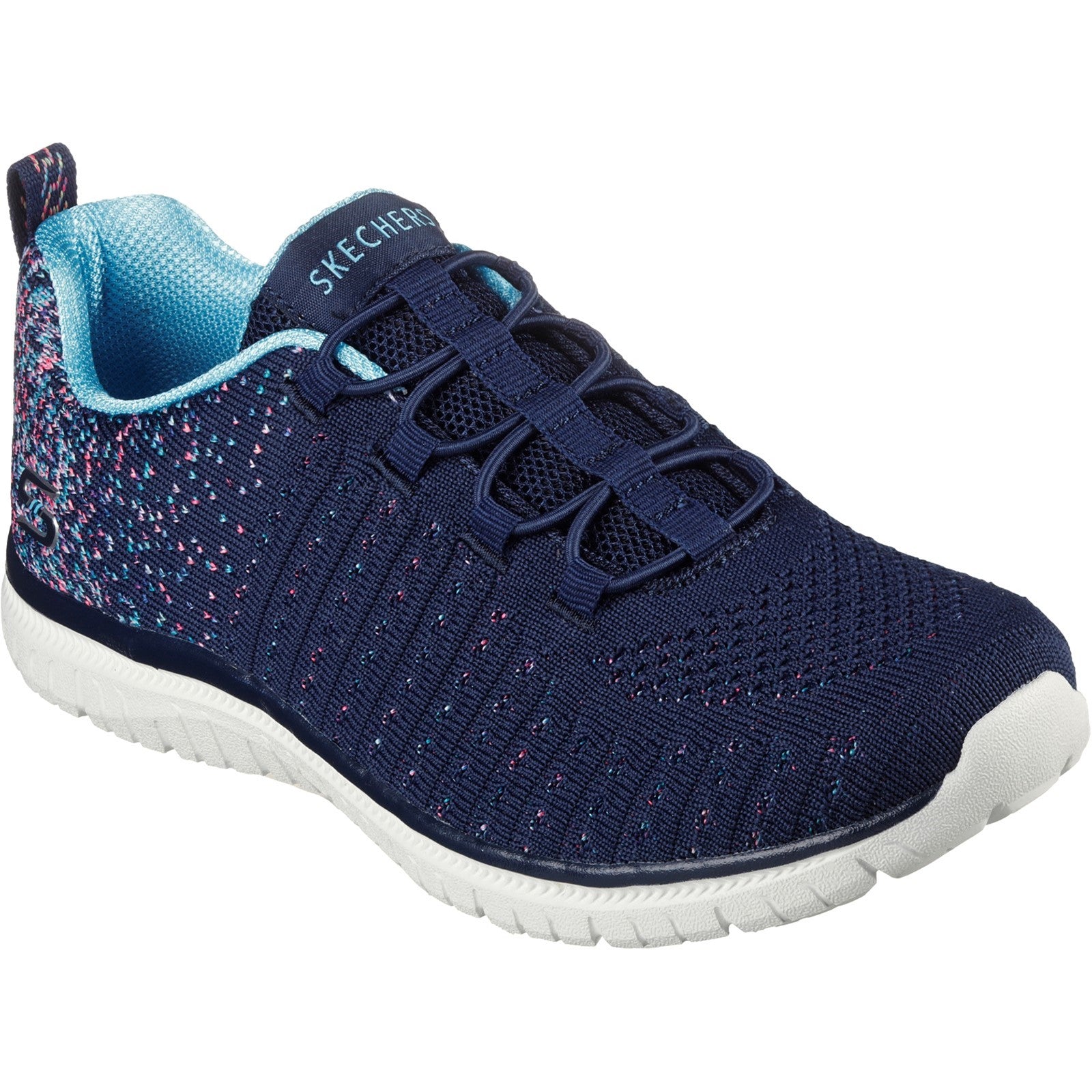 Product Image for Skechers Womens Virtue 104411-Nvbl Navy/Blue Slip on Shoe