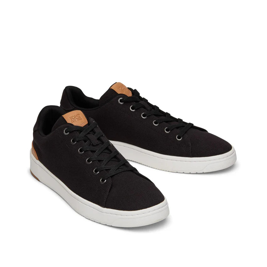 Product Image for Toms Trvl Lite 2.0 Low 100% Cotton Men's Black Trainers