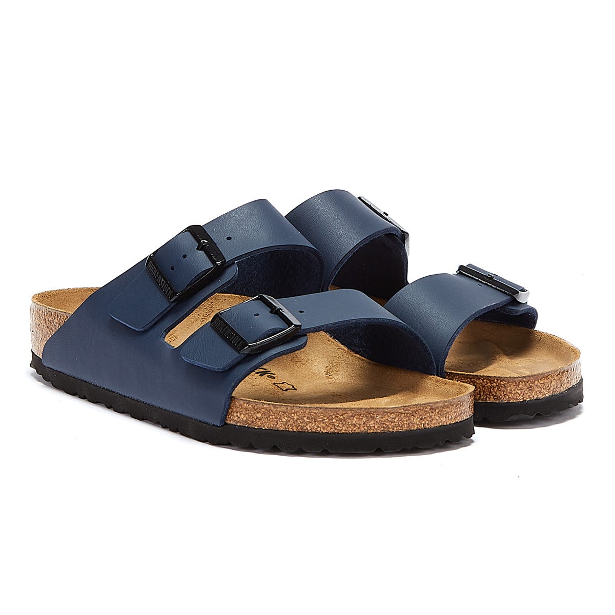 Birkenstock Arizona Birko Flor Navy Sandals