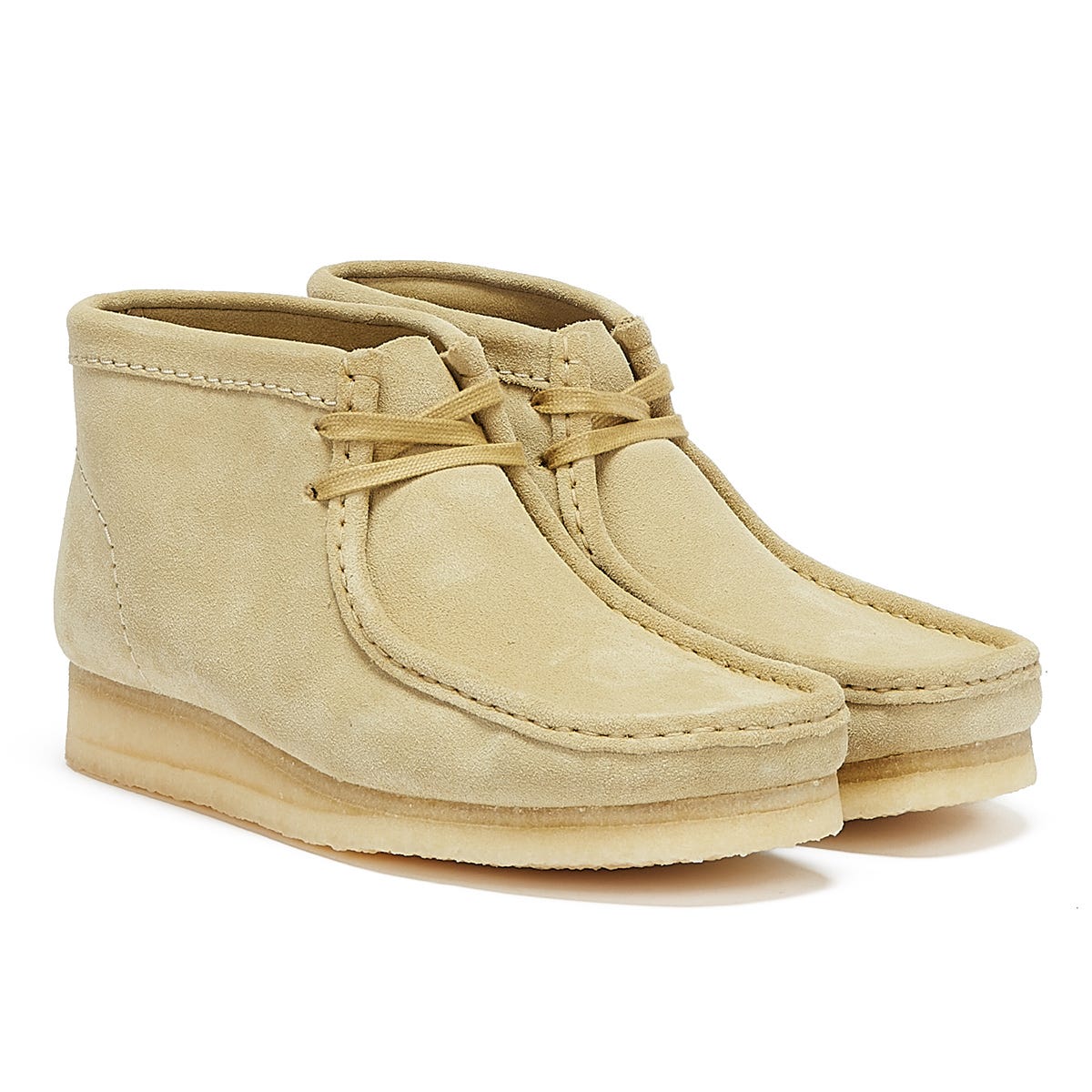 Clarks Originals Wallabee Suede Mens Maple Boots