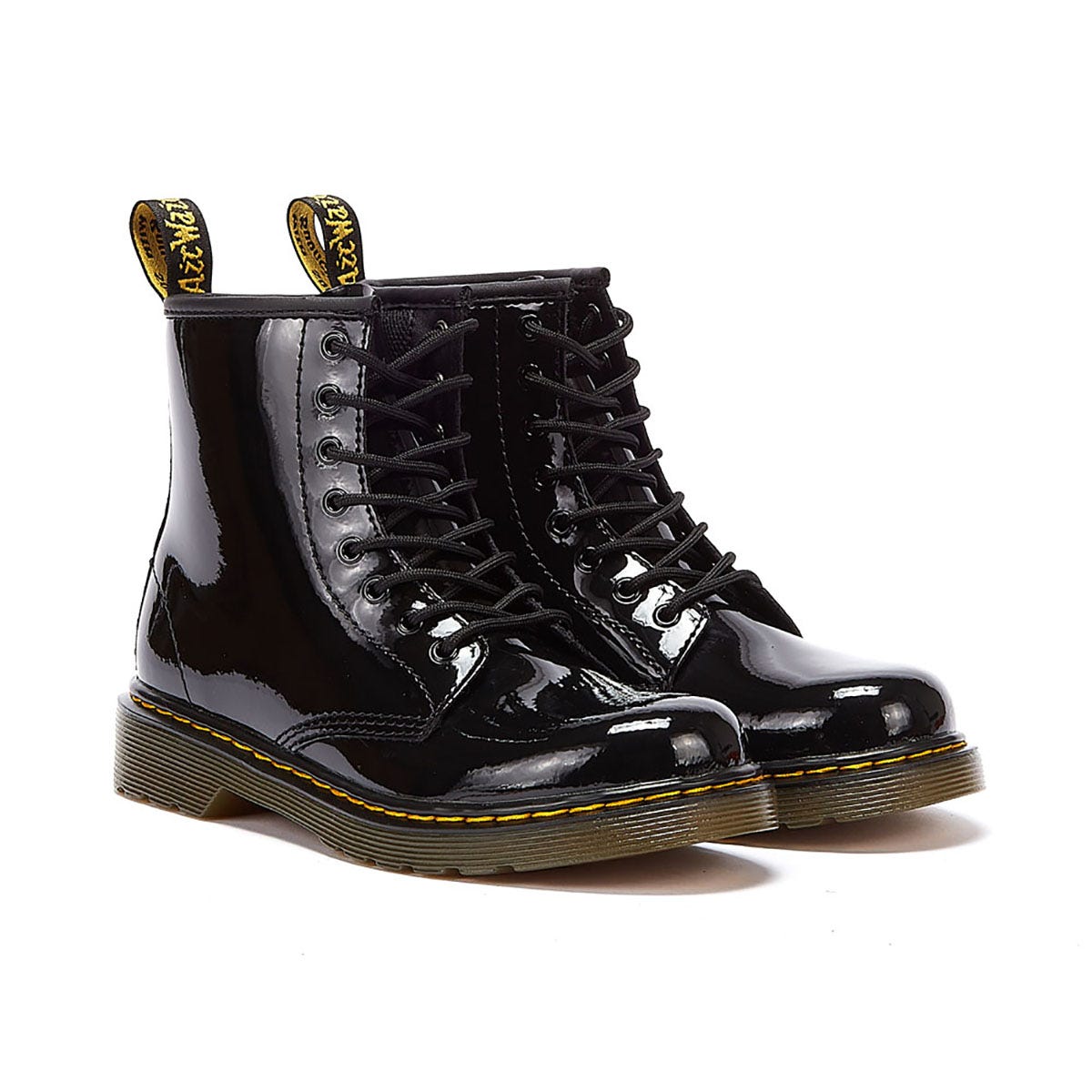 Dr. Martens 1460 Patent Junior Black Boots