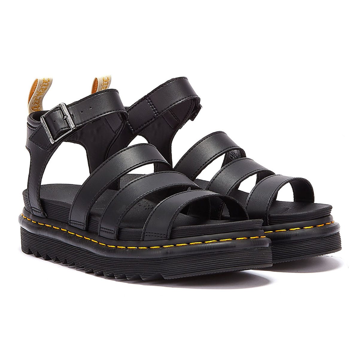 Dr. Martens Blaire Womens Black Vegan Sandals