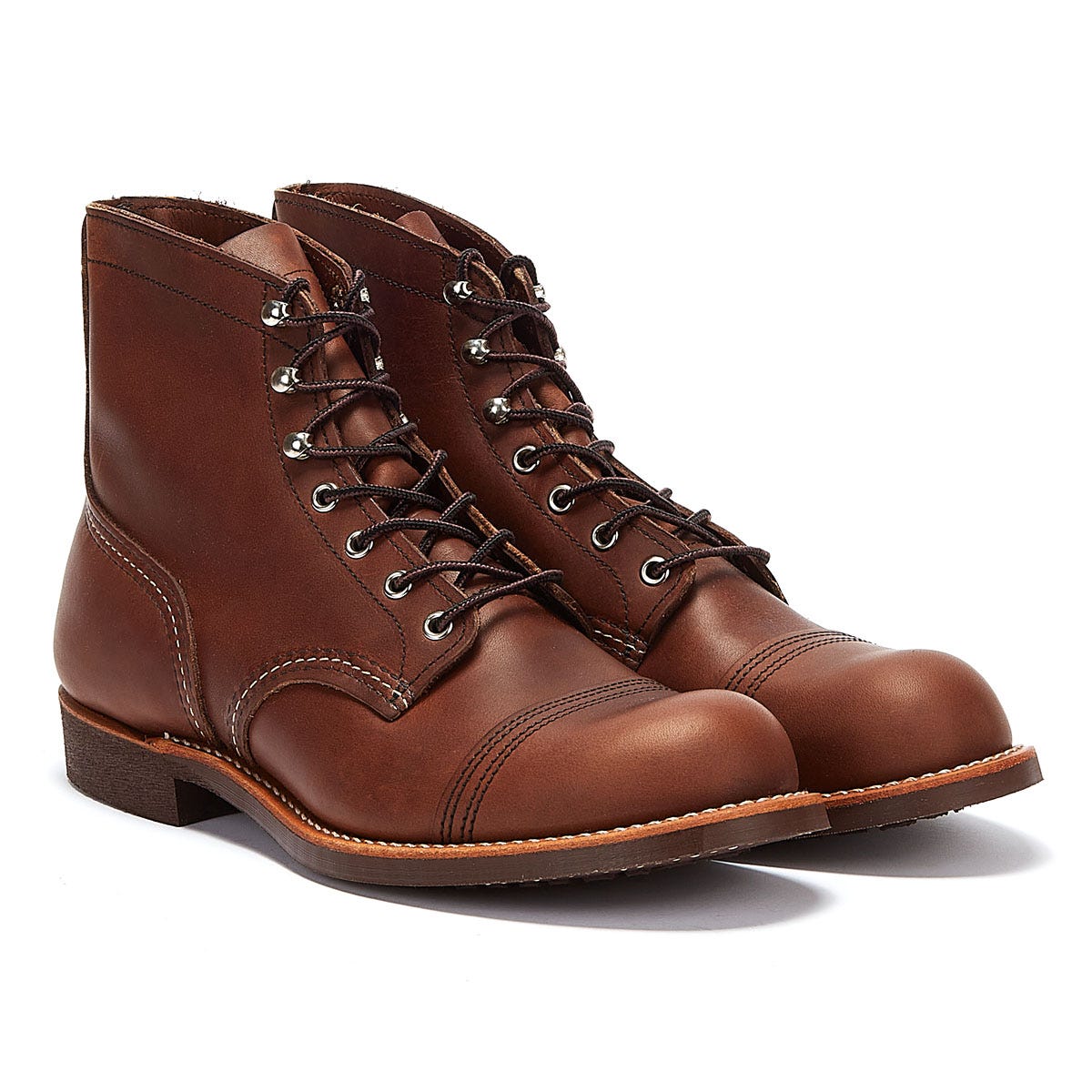 Red Wing Shoes Iron Ranger Brown Amber Mens Boots 8111 | TOWER London ...