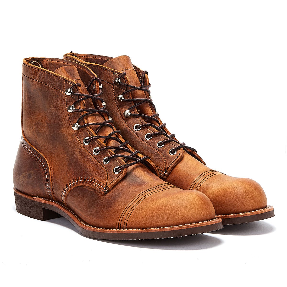Red Wing IRON RANGER Men's Mid Boots in Brown