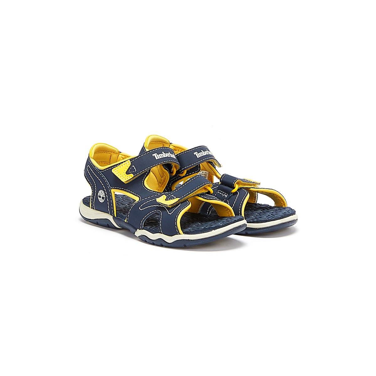 Timberland Adventure Seeker 2-Strap Infant Navy / Yellow Sandals