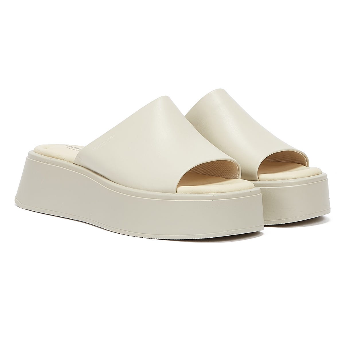 Vagabond Courtney Womens Off White Slide