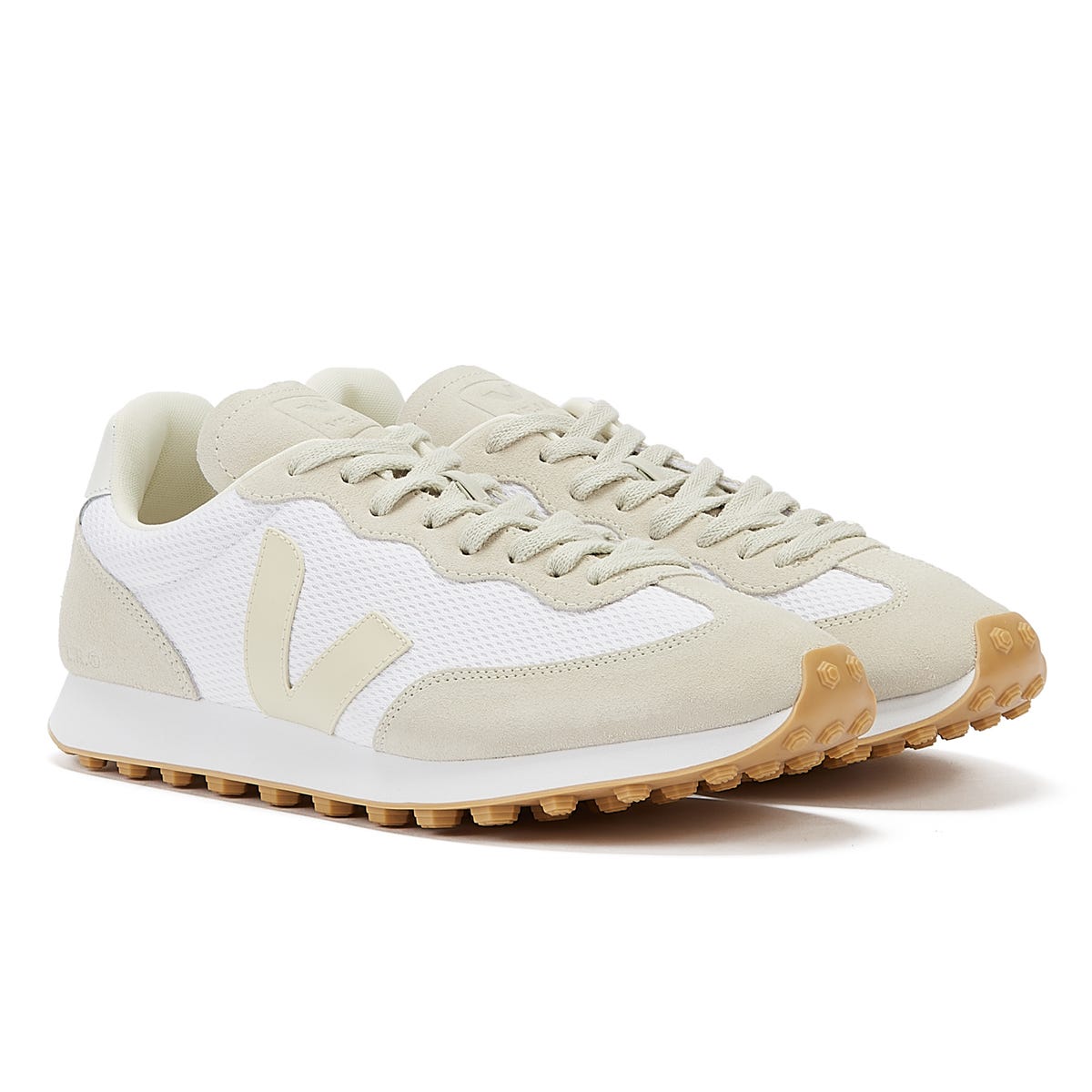 Veja Rio Branco Alveomesh Mens White/Off White Trainers