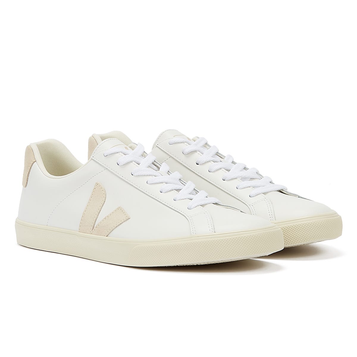 Veja Esplar Mens White/Sable Trainers