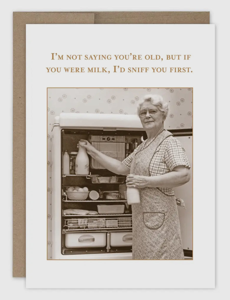Sniff You First Birthday Card