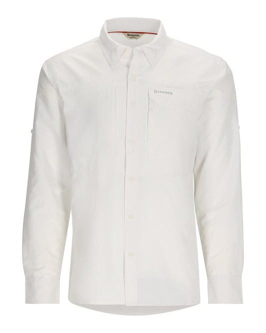 Simms Challenger LS Shirt White / XXL