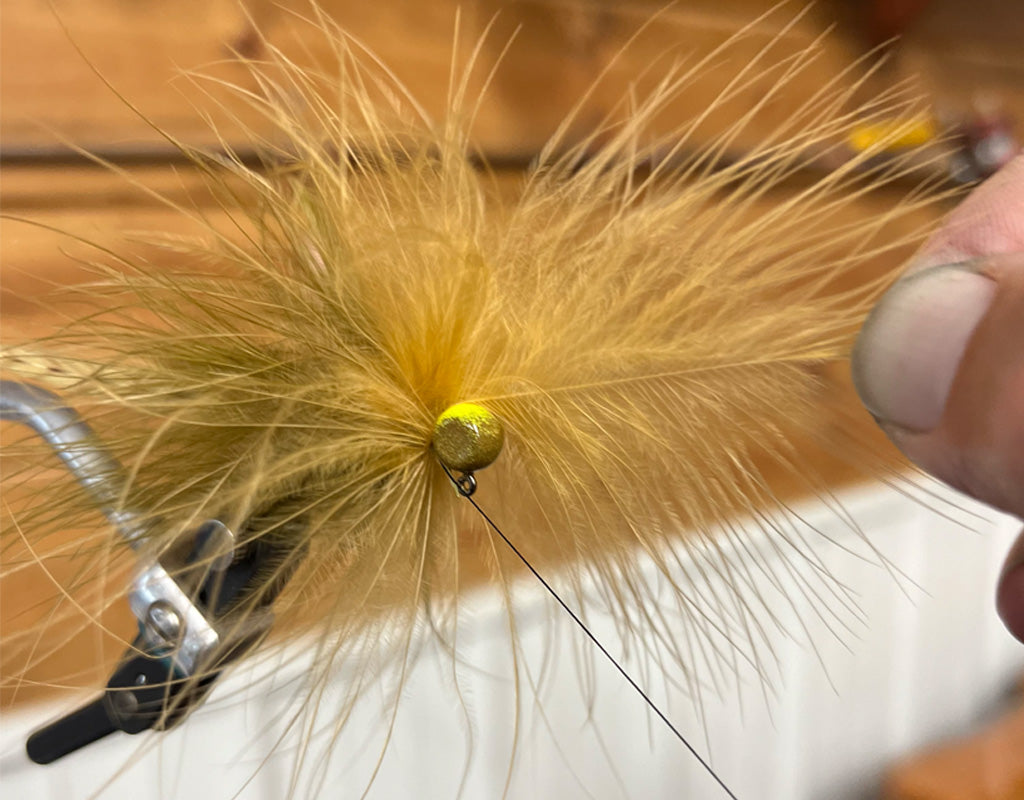 Tying Finesse Marabou Jigs Step 3