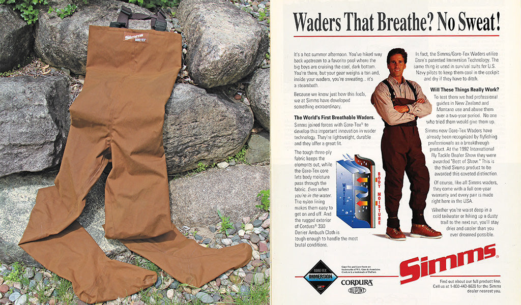 Simms Wader History