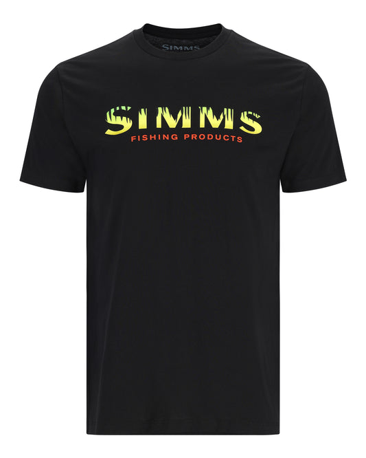 Simms Stacked Logo Bass T-Shirt