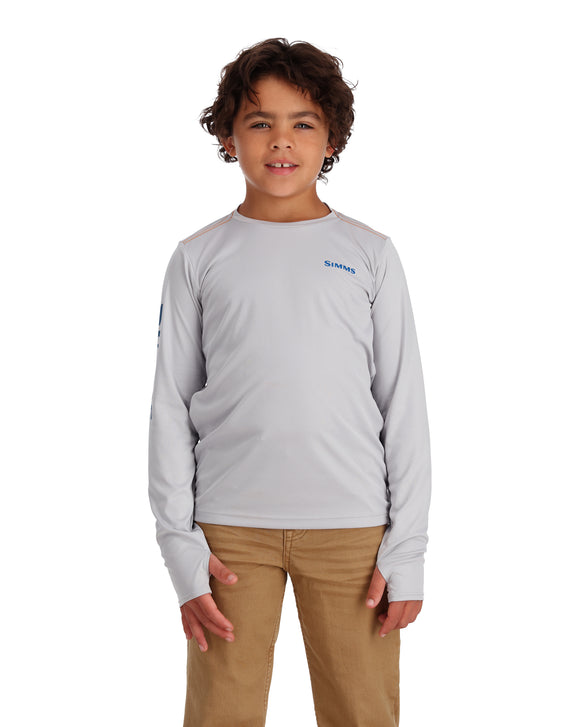 Youth Reel Salty - Youth Performance Shirts - Fishing Shirt Large / White