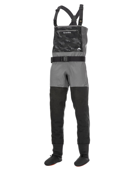 Huk Men's Black XL Tournament Bib Chest Wader in Black