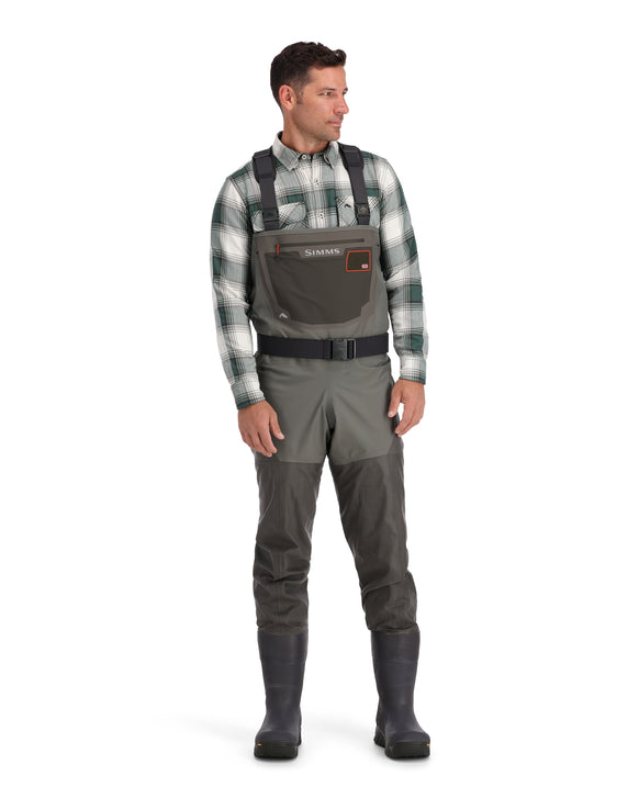 Simms Classic Guide Wader- Stockingfoot - Carbon L (9-11)