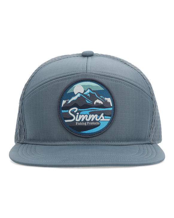 Simms Fishing Products Catch And Release Patch Trucker Hat Cap Bark  Snapback