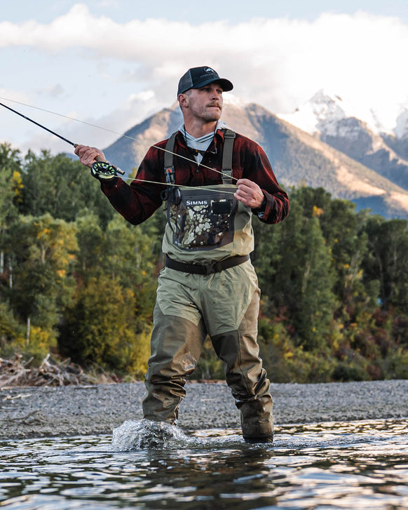 MZST-456 mazume FULL OPEN STOCKINGS WADER breathable waders for fly  fishing, wading and belly boat (men)