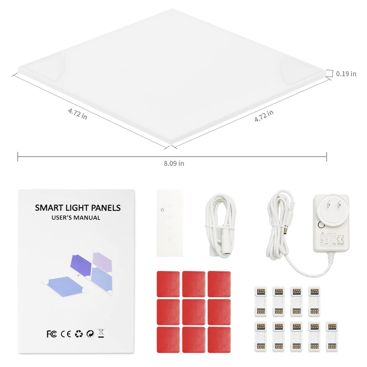 MCWOFI rgb light panels