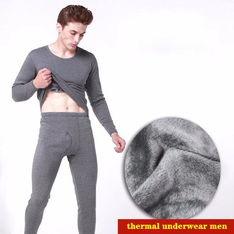 Winter Thermal Underwear Long Johns Men's Set – Schicklady