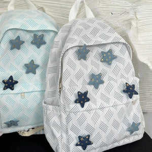 TAVIMART  -  Japanese Kawaii Sweet Satr Schoolbags All Match Y2k Aesthetic Women Bags Preppy Casual School Backpacks Students Harajuku Bag - tavimart