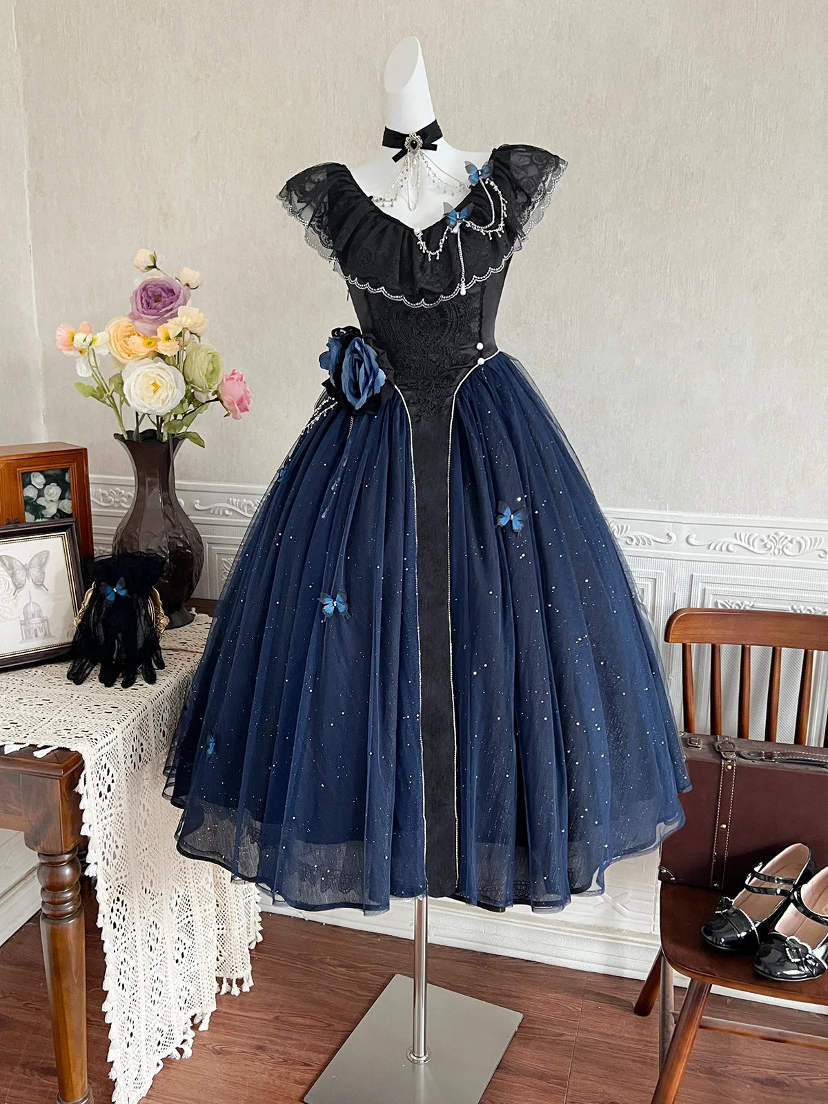 TAVIMART  -  Lolita Dress High-End Elegant Flower Wedding Birthday