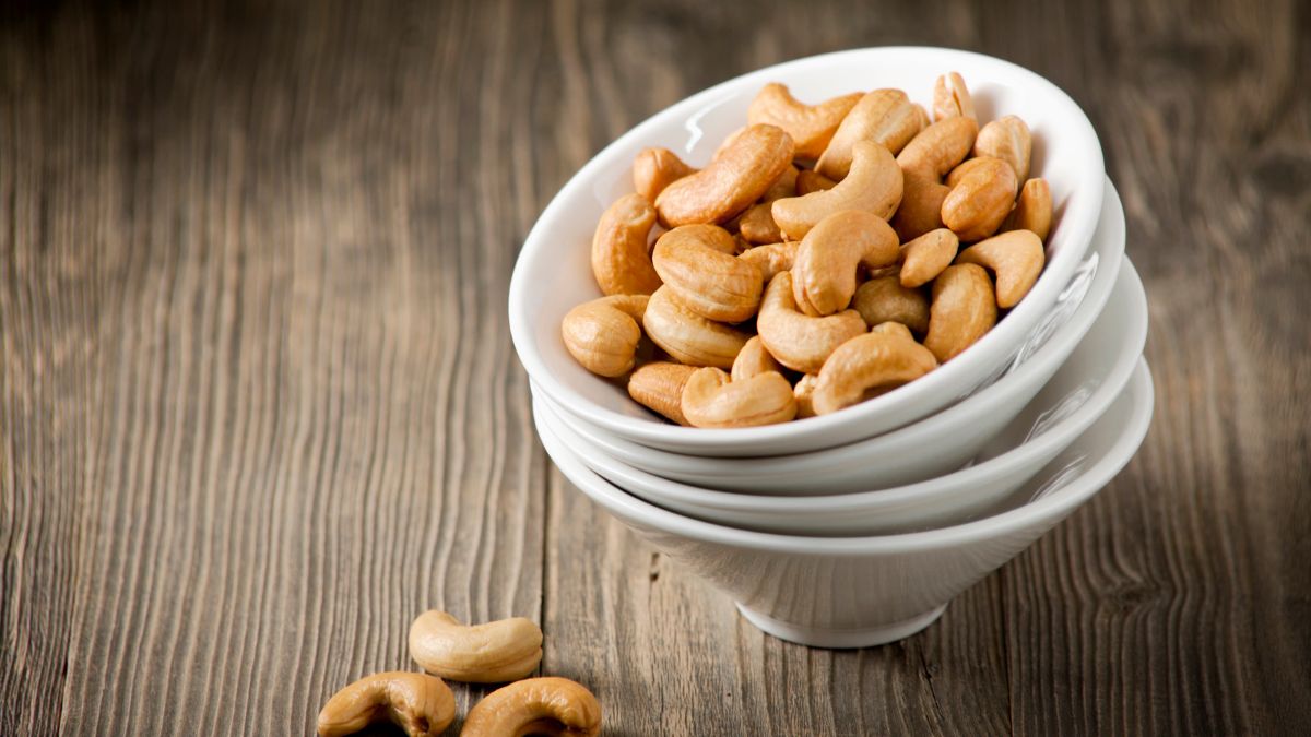 Healthy cashews