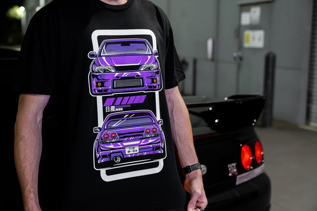 Custom Nissan GTR T-Shirts On Sale From The Official 100% Cotton