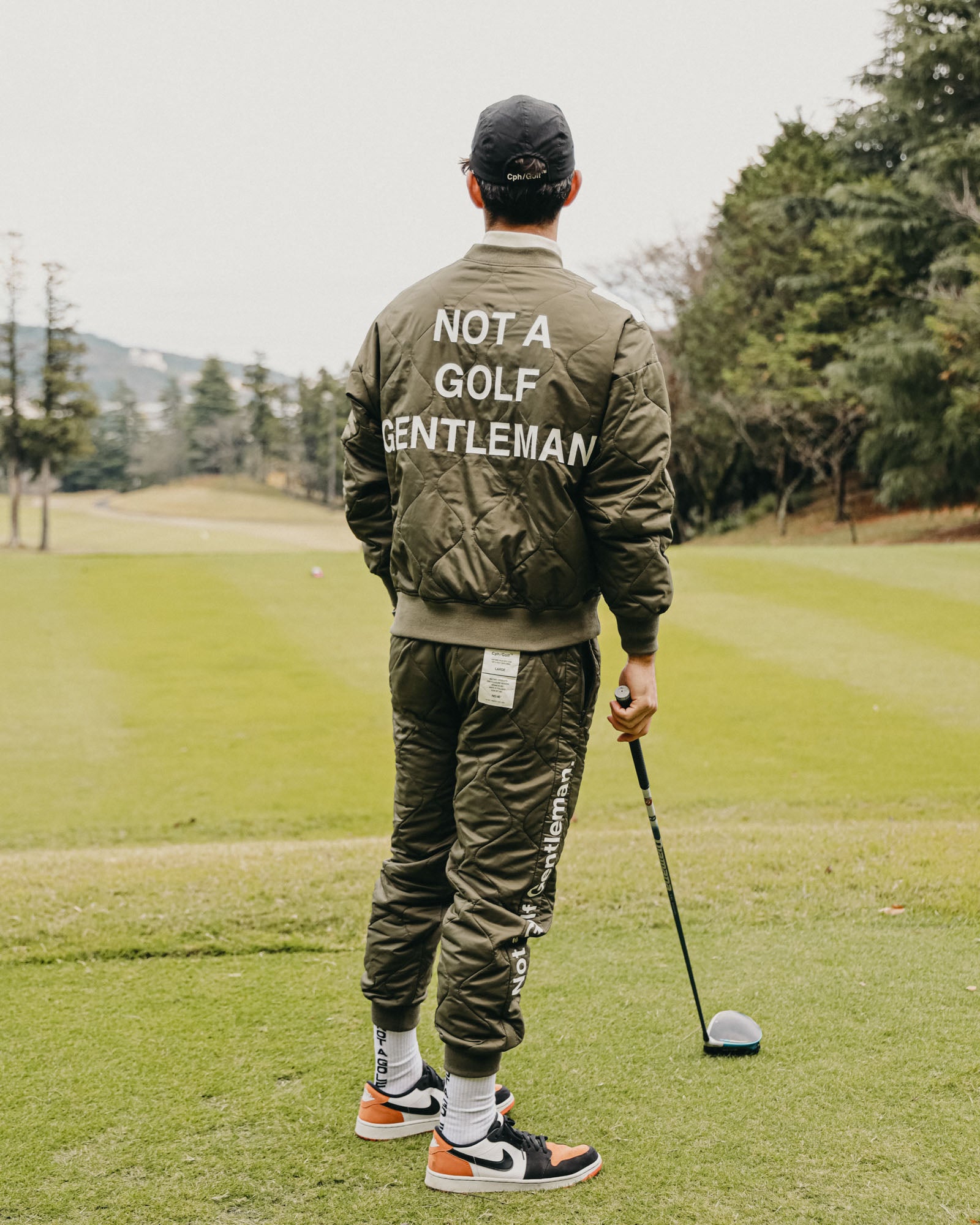 captains helm golf SWING TOP グリーン L - その他