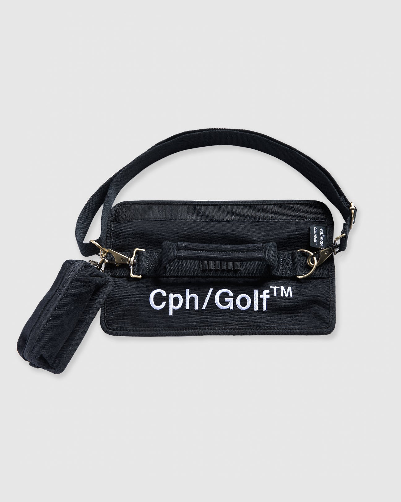 TOURBON × Cph/Golf™️ #CANVAS GOLF CLUB CARRIER - BLACK -