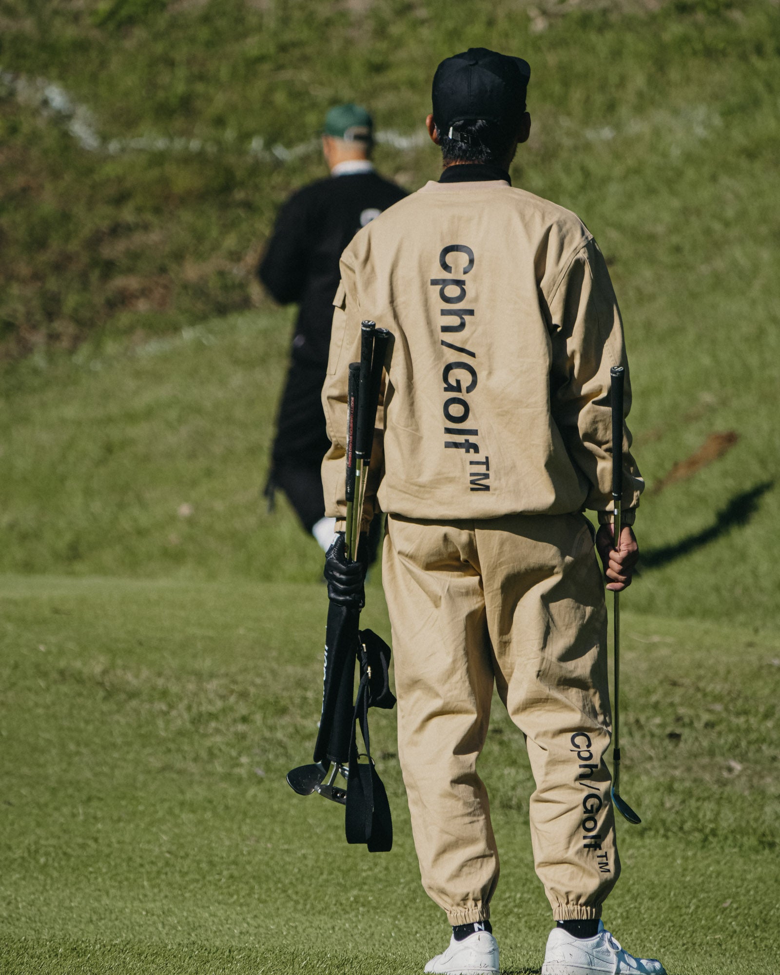 cph GOLF P05 #CTN TRACK PANTS - BEIGE - | knowhowtrg.com