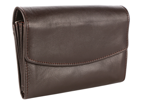 Multicurrency leather wallet