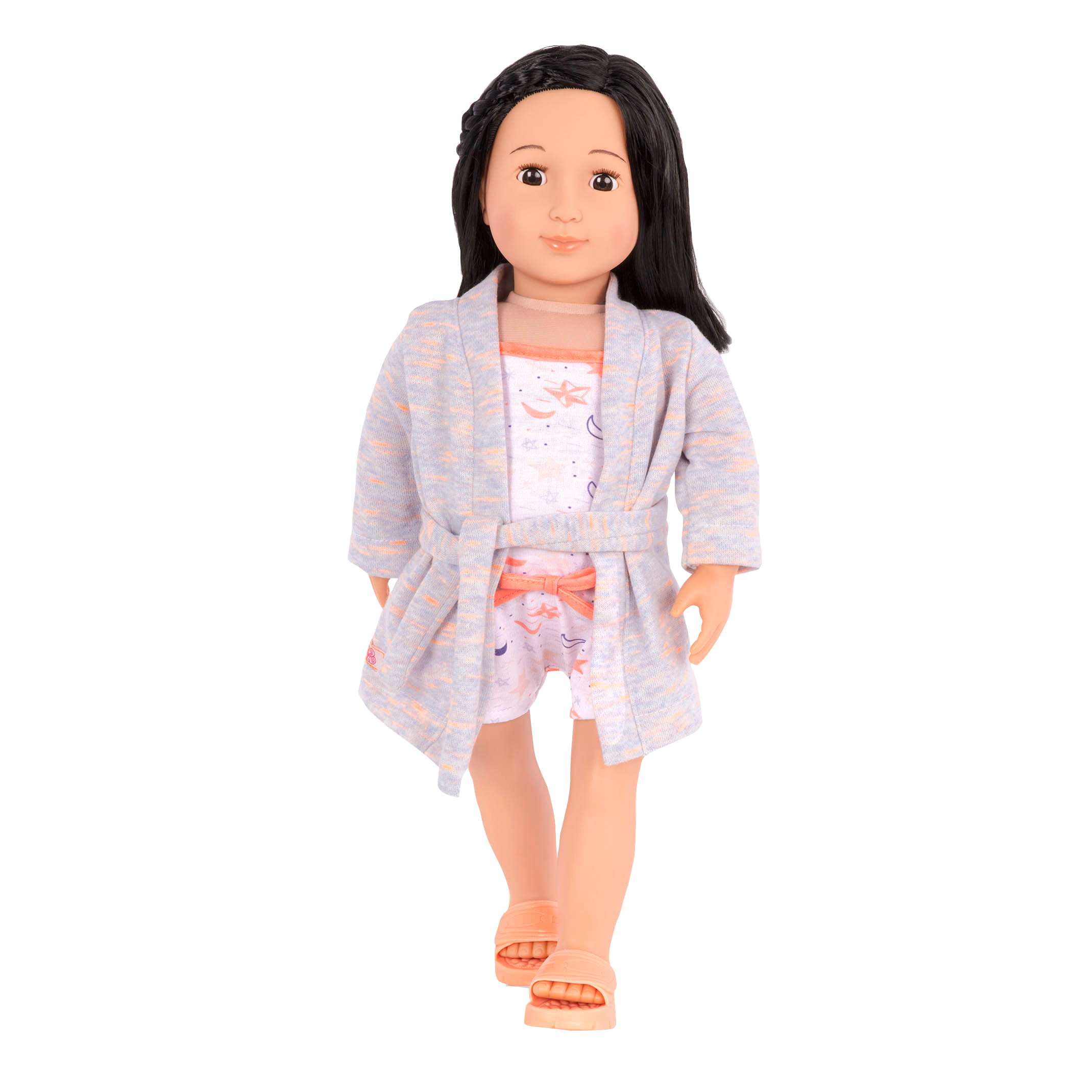 Our Generation Ice Cream Dreams Pajama & Robe Outfit For 18 Dolls : Target